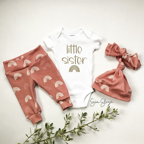 little sister going home outfit