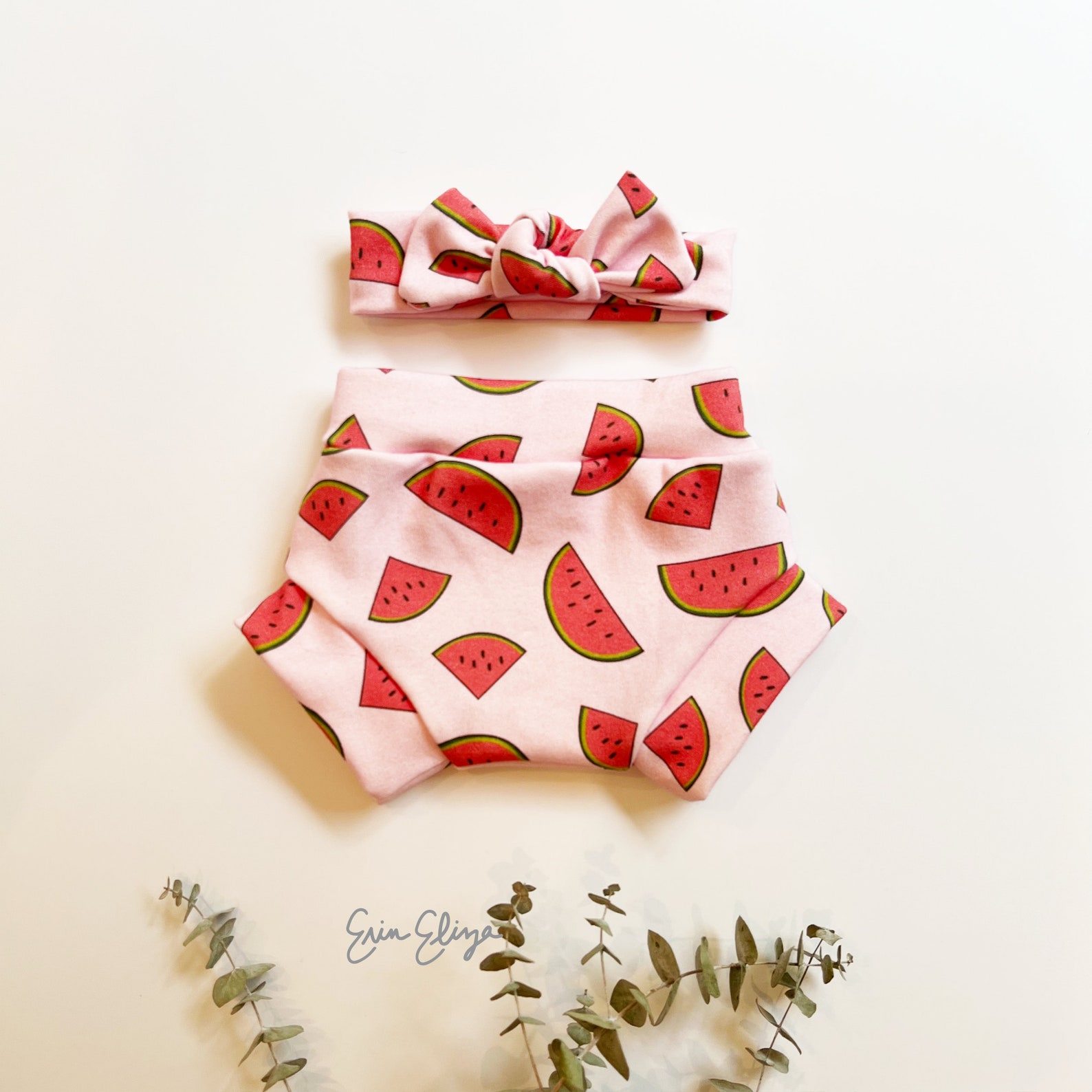 Summer Outfit Baby Girl Watermelon Baby Girl Clothes Coming Etsy