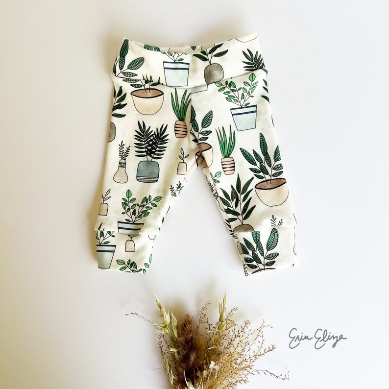 Little sprout, Plant baby outfit, Plant lovers baby gifts, Little Sprout baby gender neutral, Plants baby shower, Plant gifts for baby image 4