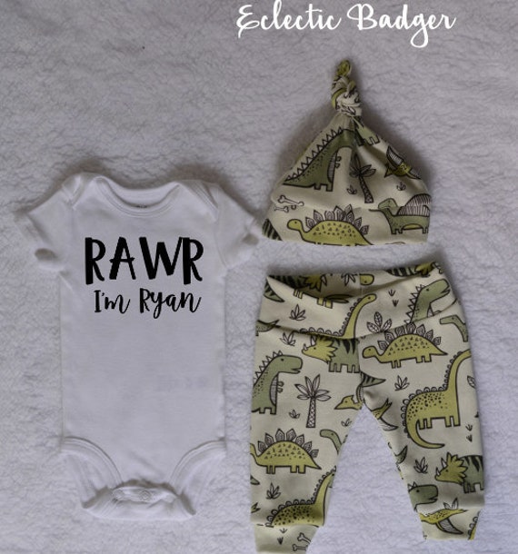 dinosaur coming home outfit