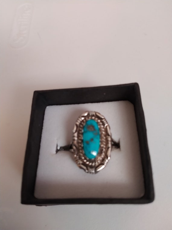 Very Dainty Sterling & Turquoise
