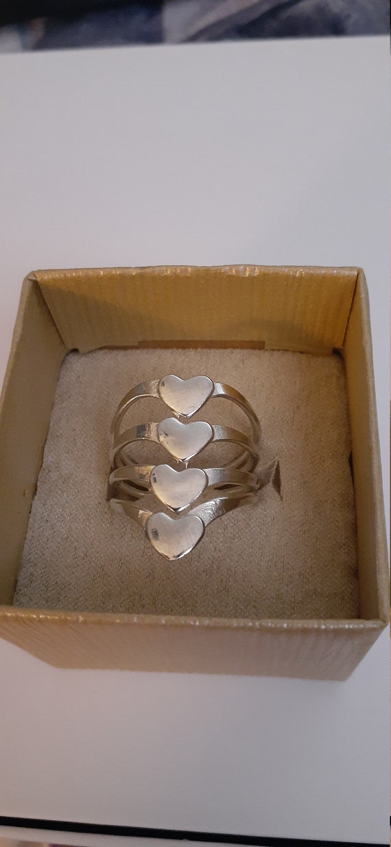 Gorgeous Unmarked 925 Heart Ring (TESTED)