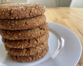 Ginger Molasses Cookies