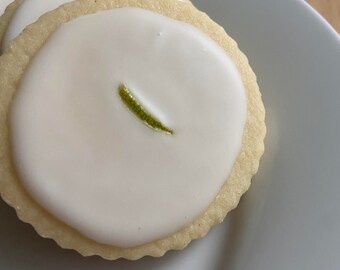 The Nilsson (Coconut Shortbread with Key Lime Glaze)