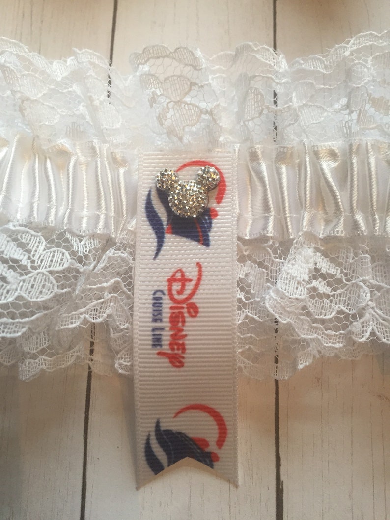 DISNEY CRUISE INSPIRED Garter Set 2 pc