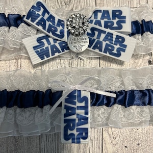 Star Wars Inspired  2 pc Garter Set