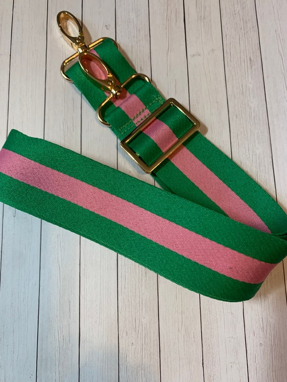 Revelry Purse Strap- Pink & Green Camo – The Silver Strawberry