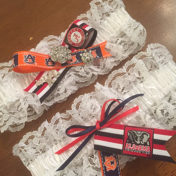House Divided  2 pc. Garter Set style #2