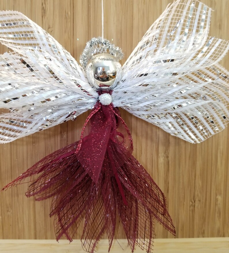 Angel Ornament Christmas Tree Ornament Guardian Angel Etsy