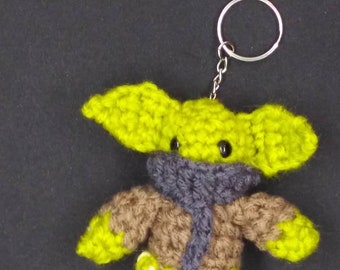 Space Baby Keychain