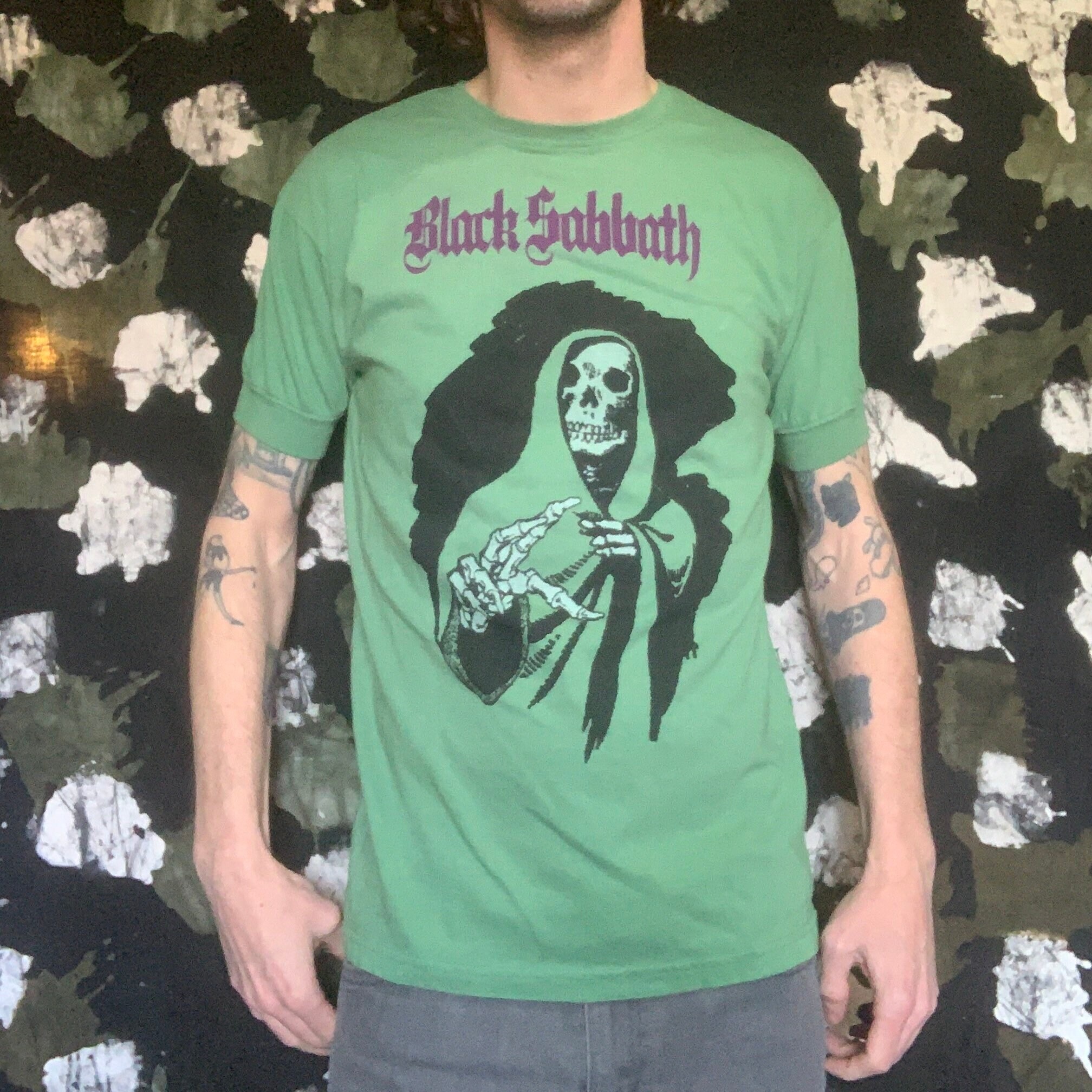 Black sabbath t shirt australia Outlet