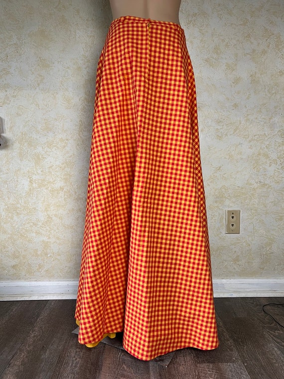 70s Vintage Anne Klein Maxi Skirt - image 2