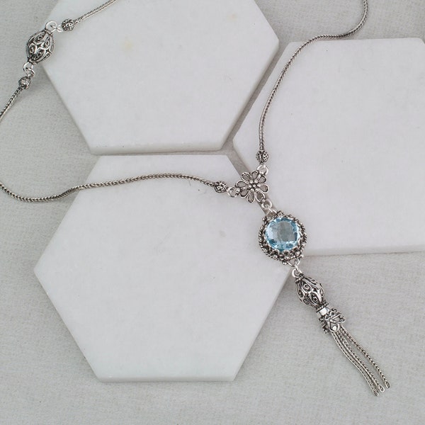 Tassel Necklace Etsy