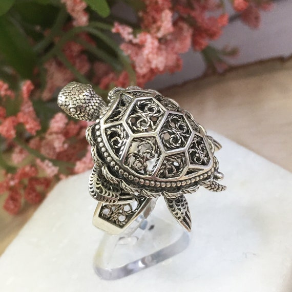 Buy CEYLONMINE Navratna Tortoise (Turtle) Ring with Natural Navgrah 9  Gemstone's Ring Online at Best Prices in India - JioMart.