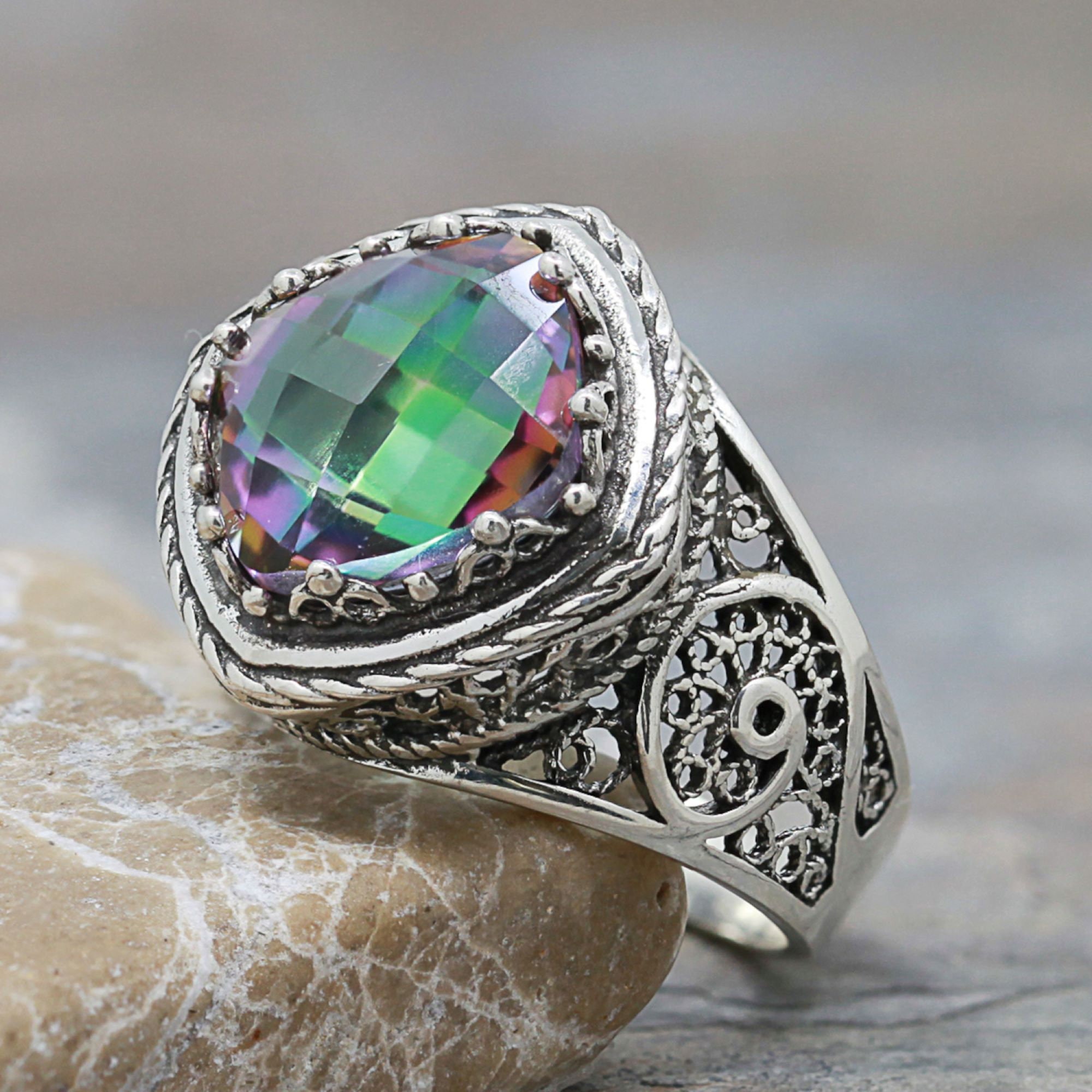 Rainbow clearance quartz jewelry