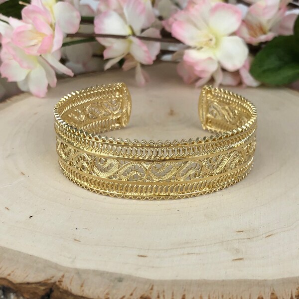 Filigree Bracelet Etsy