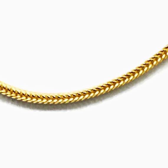 3.6mm Foxtail 14k Gold Chain Necklace – Wendy Nichol