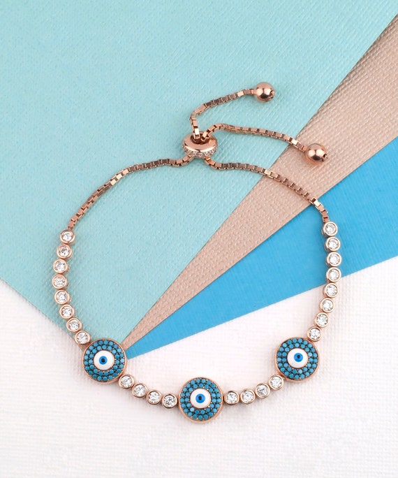 Evil eye cheap bolo bracelet