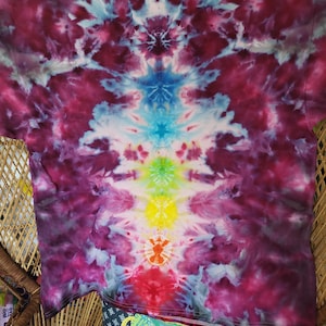Chakra Design Tie Dyed Shirt or Tank Top! {Custom Made}