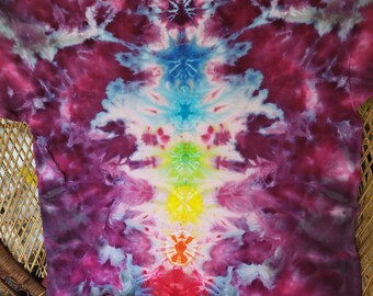 Chakra Design Tie Dyed Shirt or Tank Top! {Custom Made}