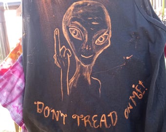 Don't Tread On Me • Bleach Painted Shirt