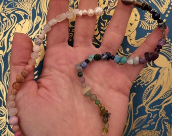 Complete Crystal Collection Necklace • Sterling Silver Clasp • Ready to Ship