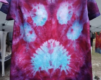 Paw Print Tie Dyed Shirt or Tank Top! {You pick colors! Custom shirt!}