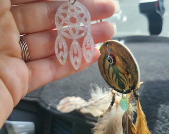 Breastmilk Mini Dreamcatcher (Necklace or Hanging Decoration)