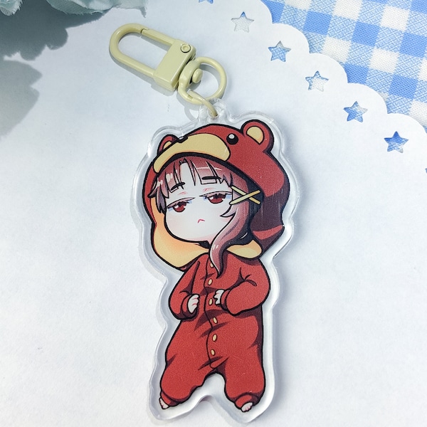 Lain Iwakura Acrylic Keychain 3 in // Serial Experiments Lain Double-sided Acrylic Keychain