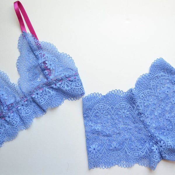 Crochet Bra and Panty Set - Etsy