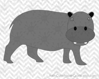 Hippo SVG, Hippo Clipart, Safari Animal SVG, SVG Safari Animal, Safari Animals Clipart, Zoo Animals svg, Zoo Animal Clipart, Zoo svg