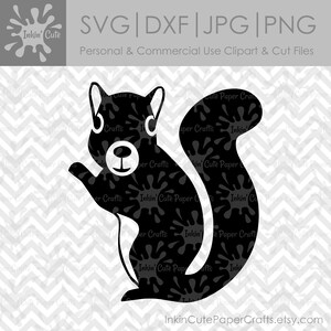 Squirrel SVG, Squirrel Clipart, SVG Squirrel, Squirrel Clip Art, Squirrel Silhouette, Woodland Animals SVG, Woodland svg File, svg Woodland