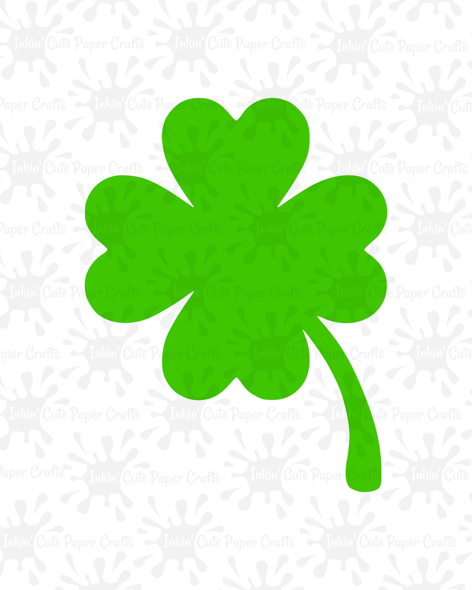 4 Leaf Clover Svg 4 Leaf Clover Clipart St Patricks Day Svg St