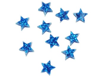 Star Charms, Tiny Laser Cut Acrylic Star Charms for Floating Lockets and Crafts, Custom Made Jewelry, 78 Colors, Personalized Jewelry