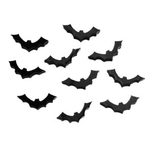 Vampire Bat Charms, Tiny Laser Cut Acrylic Bat Charms for Floating Lockets and Crafts, Custom Made Spooky Halloween Jewelry, 78 Colors
