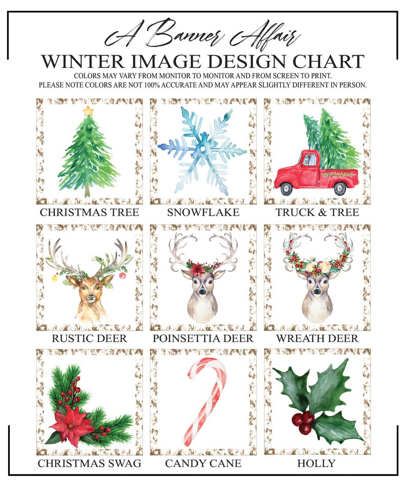 Christmas Antlers Christmas Banner Christmas Deer 50081 Floral Deer Christmas Deer Decor Merry Christmas Banner Holiday Hostess Gift
