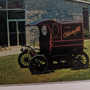 The Antique Auto Museum, à Stone Mountain Memorial Park, Géorgie, carte postale vintage