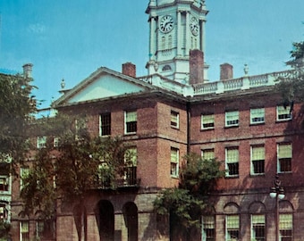 L'ancien Capitole du centre-ville de Hartford, Connecticut, carte postale ancienne