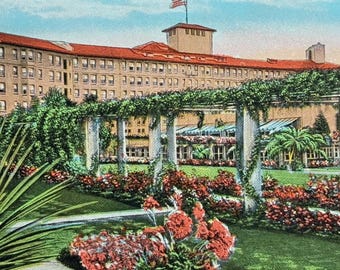 Hôtel Ambassador, Los Angeles, Californie, carte postale ancienne