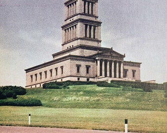 George Washington National Masonic Memorial, Alexandria, Virginia, Vintage Postcard