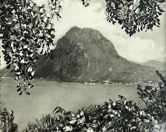 Lugano, San Salvatore, Switzerland, Vintage Postcard