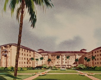 The Los Angeles Ambassador, Los Angeles, California, Vintage Postcard