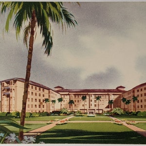 The Los Angeles Ambassador, Los Angeles, California, Vintage Postcard