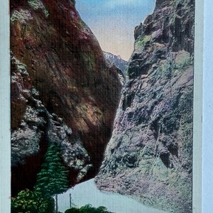 Carte postale Piliers d'Hercule, South Cheyenne Canyon, Colorado Springs, Colorado