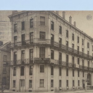 Carte postale vintage Le Nouvel Hotel, Ostende, Belgique