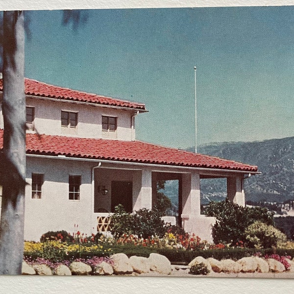 Ojai Valley Country Club, Ojai, California, Vintage Postcard