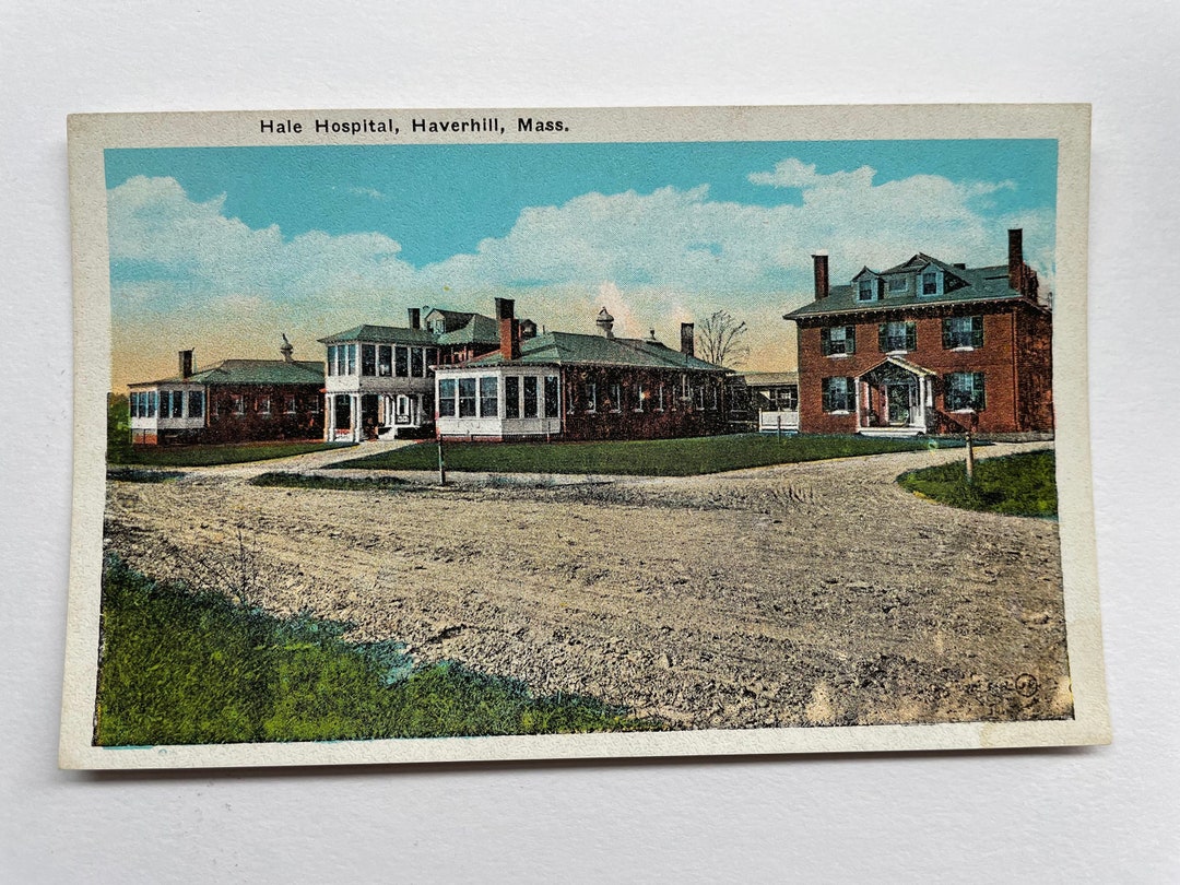 Hale Hospital, Haverhill, Massachusetts, Vintage Postcard Etsy