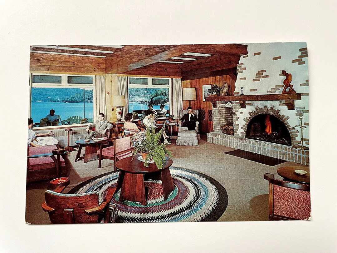 Manoir Saintcastin, on Lake Beauport, Quebec City, Canada Vintage