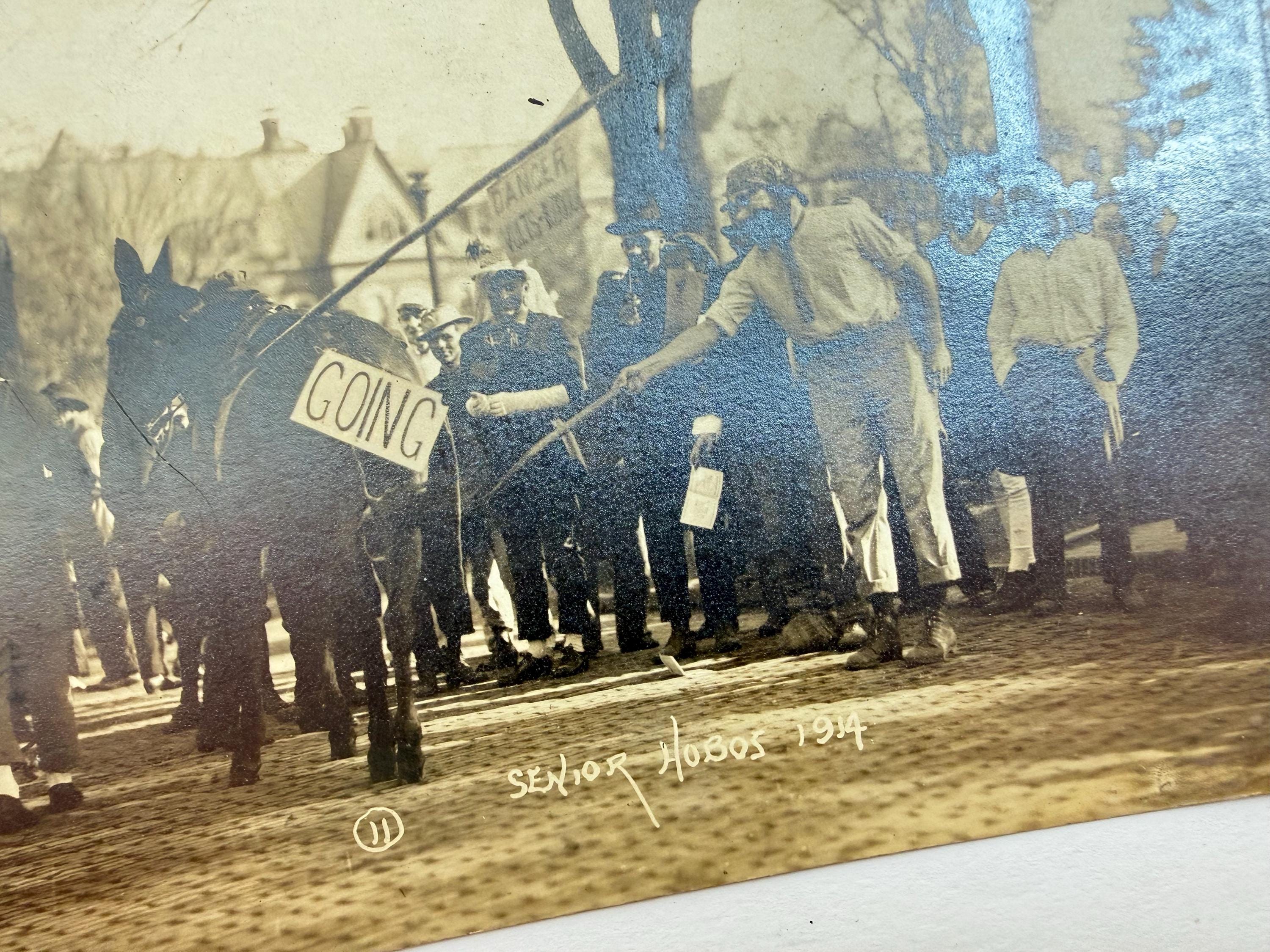 Senior Hobos, 1914, Antique Photo and Vintage Postcard - Etsy