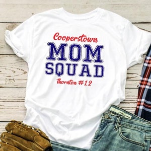 Cooperstown Custom Team T-shirt or Tank Top, Baseball Tournament Team Tshirt, Cooperstown Shirt, Custom Baseball Team Shirt, Baseball Mom